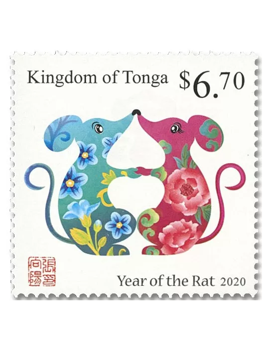 n° 1562/1563 - Timbre TONGA Poste