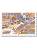 n° 1075/1078 - Timbre ARUBA Poste