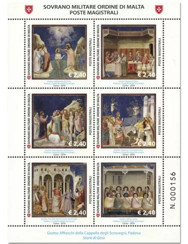 n° 1487 - Timbre ORDRE de MALTE Poste