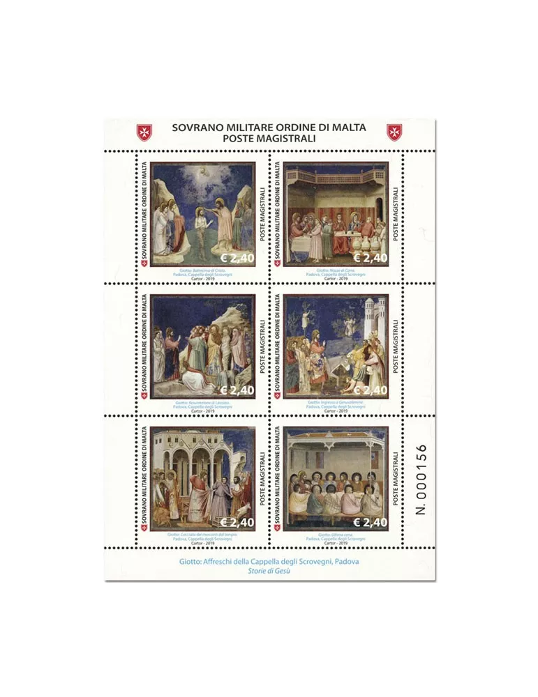 n° 1487 - Timbre ORDRE de MALTE Poste