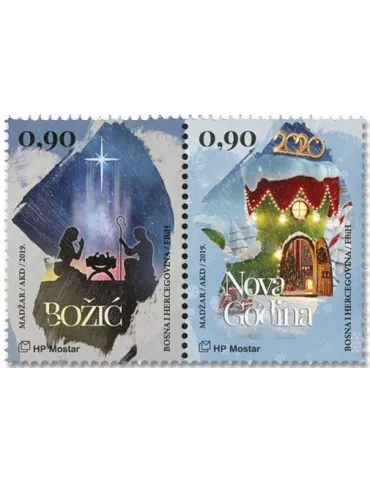 n° 488/489 - Timbre HERCEG-BOSNA Poste