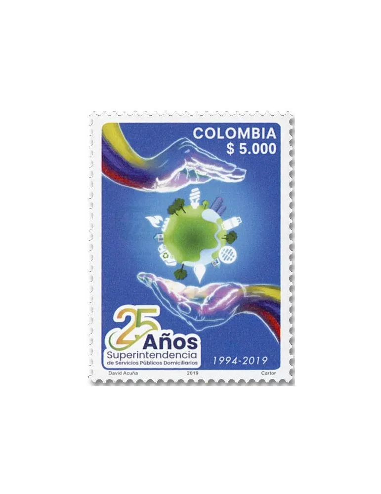 n° 2042 - Timbre COLOMBIE Poste