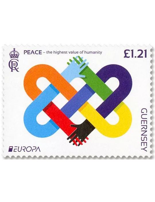 n° 1969/1972 + n° 1967/1968 - Timbre GUERNESEY Poste