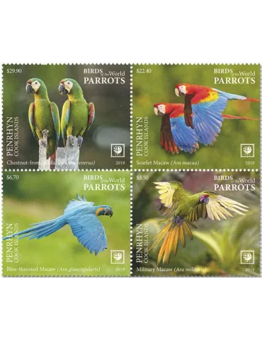 n° 626A/629A - Timbre PENRHYN Poste