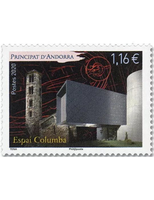 n° 845 - Timbre ANDORRE Poste