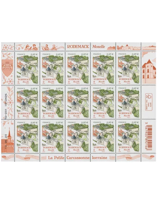 n° F3 - Timbre FRANCE Feuillets de France (n° 5407)