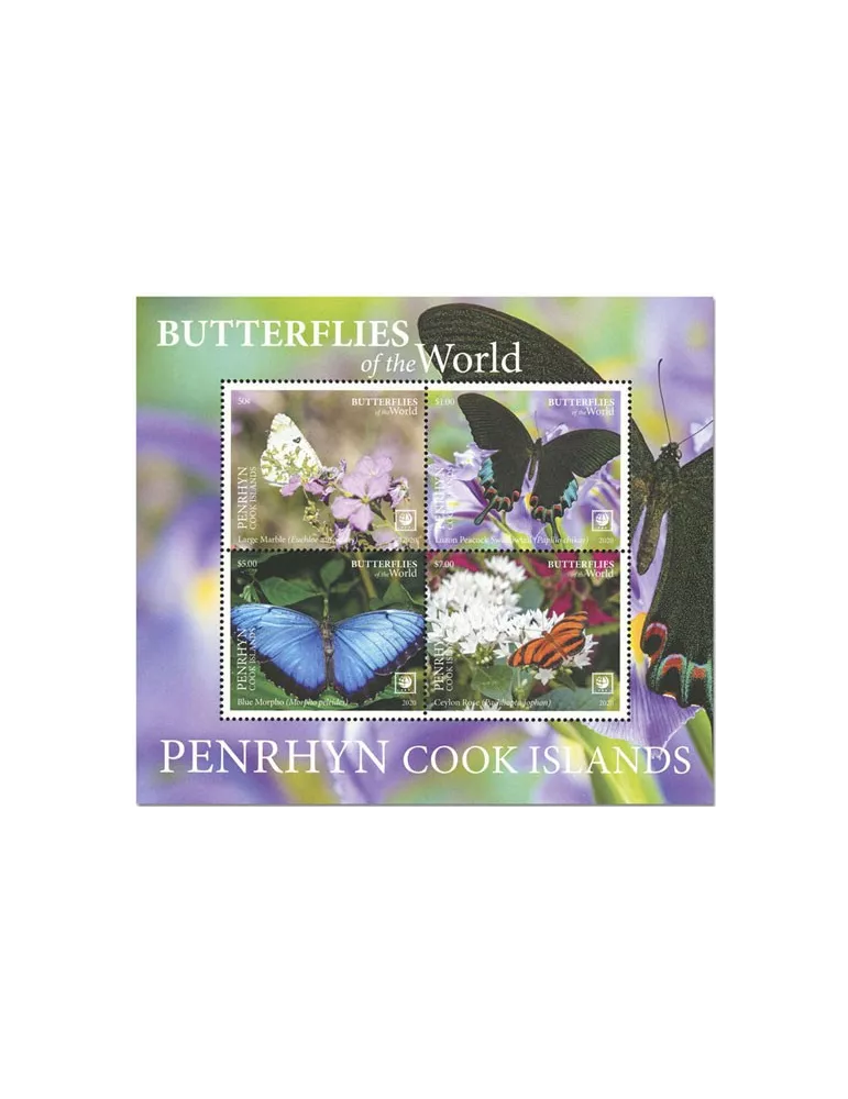 n° 133 - Timbre PENRHYN Blocs et feuillets