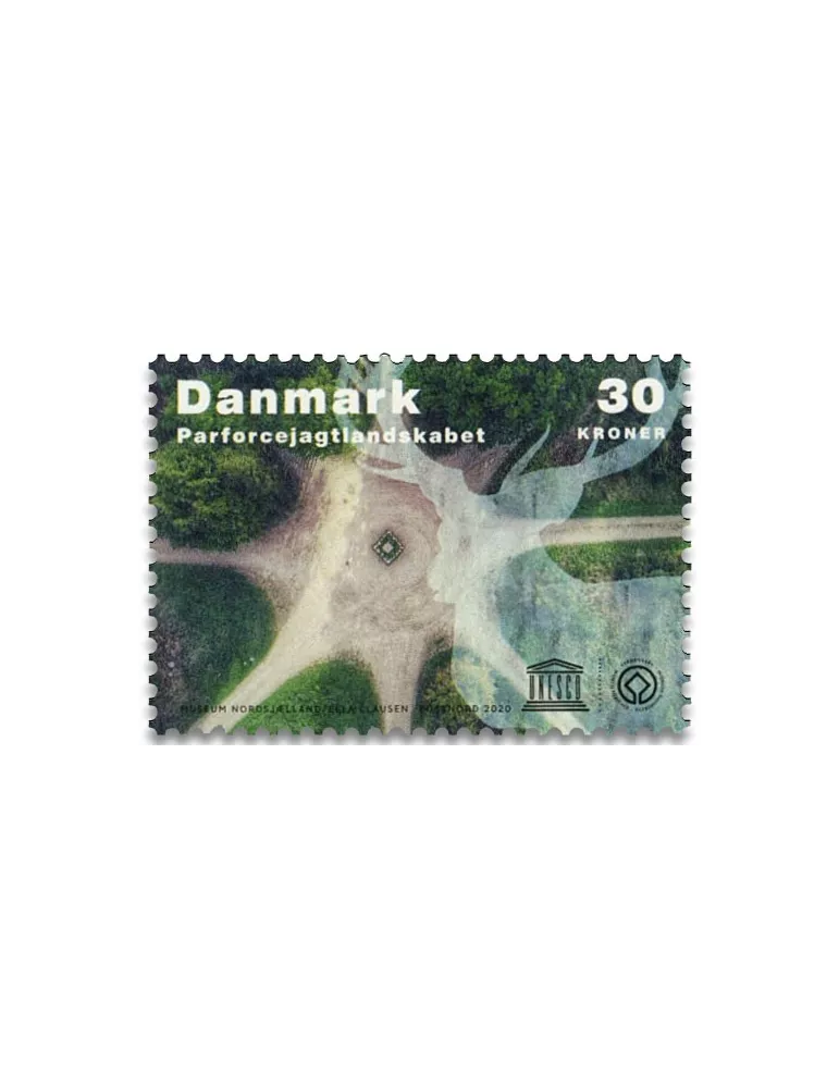 n° 5 - Timbre DANEMARK VIII - Carnets et ouvrages de luxe