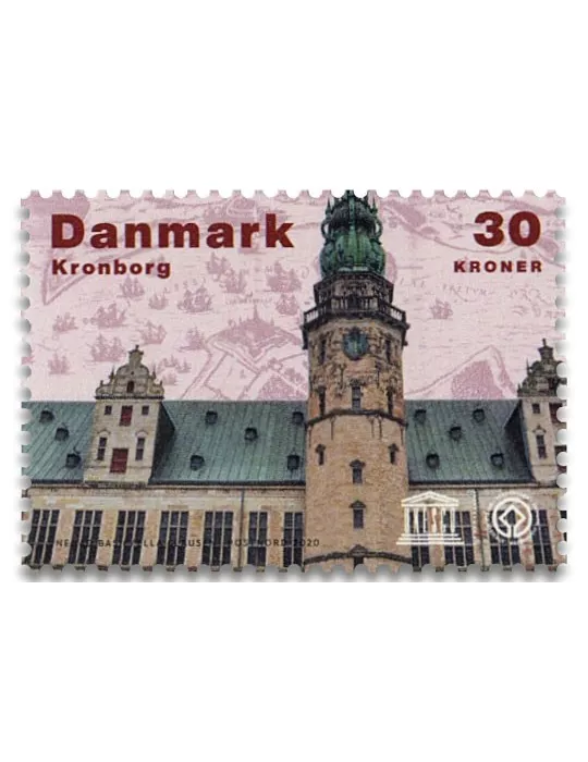 n° 5 - Timbre DANEMARK VIII - Carnets et ouvrages de luxe