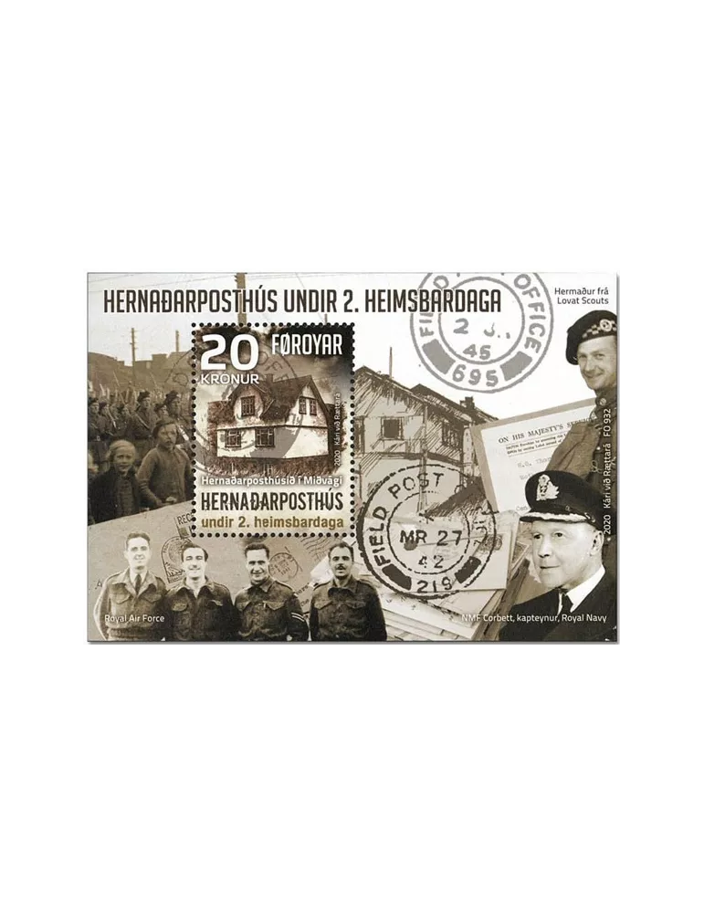 n° F979 - Timbre ILE FEROE Poste