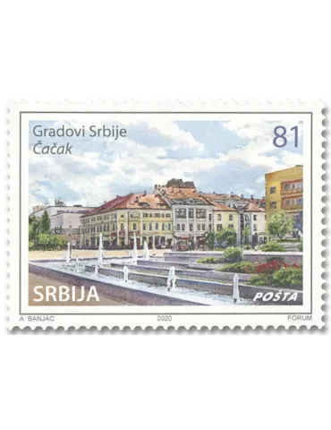 n° 920/921 - Timbre SERBIE Poste