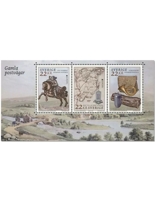 n° F3297 - Timbre SUEDE Poste