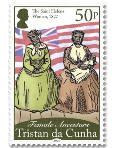 n° 1244/1247 - Timbre TRISTAN DA CUNHA Poste 2