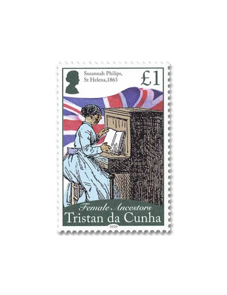 n° 1244/1247 - Timbre TRISTAN DA CUNHA Poste