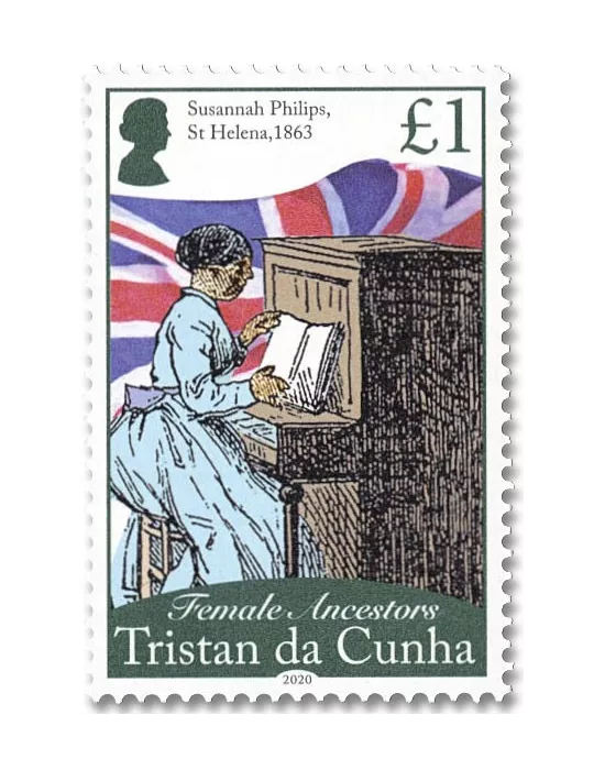 n° 1244/1247 - Timbre TRISTAN DA CUNHA Poste
