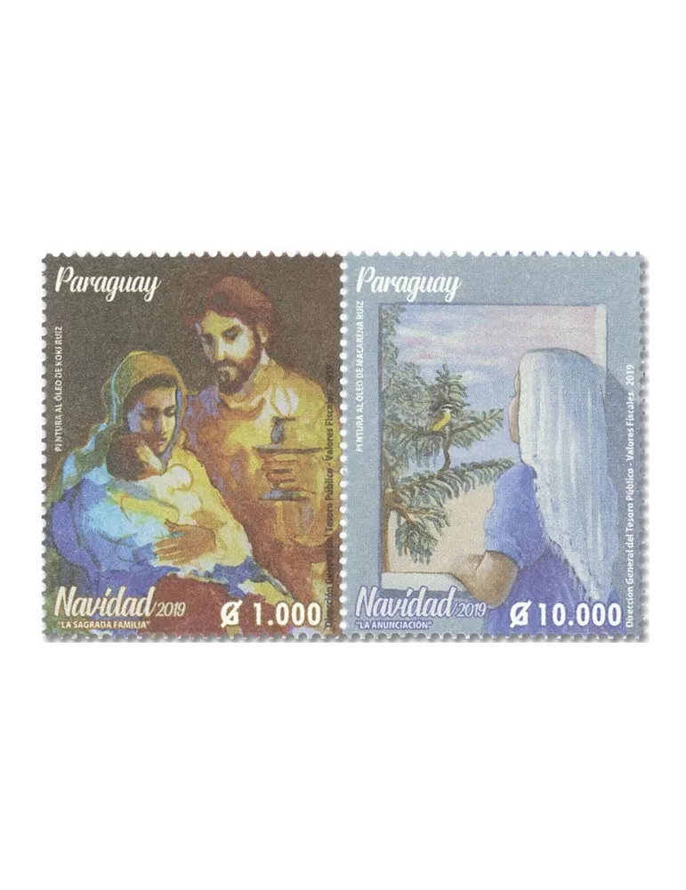 n° 3307/3308 - Timbre PARAGUAY Poste