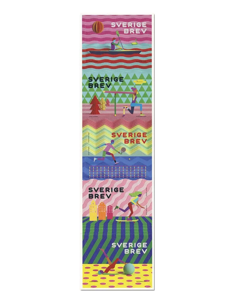 n° 3300/3304 - Timbre SUEDE Poste