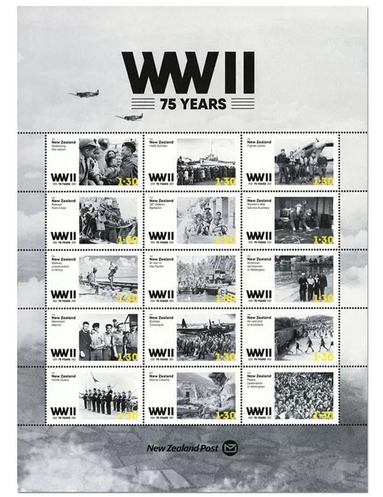 n° 3557/3571 - Timbre NOUVELLE-ZELANDE Poste