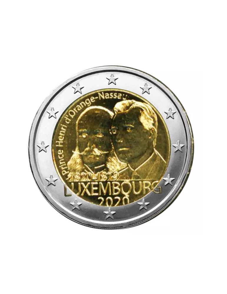 2 EURO COMMEMORATIVE 2020 : LUXEMBOURG (200 ans Prince Henri d´Orange)