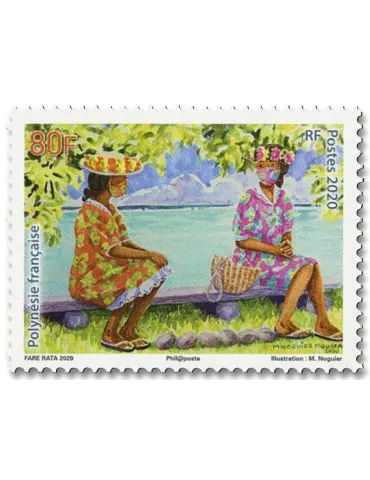 n° 1246 - Timbre Polynésie Poste