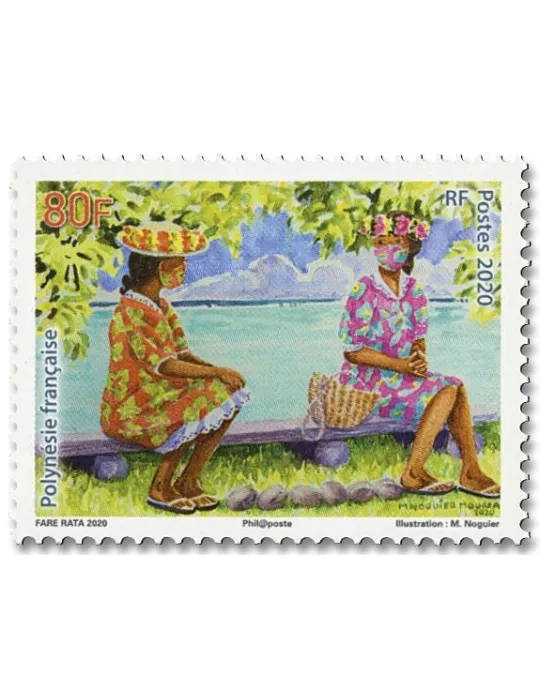 n° 1246 - Timbre Polynésie Poste