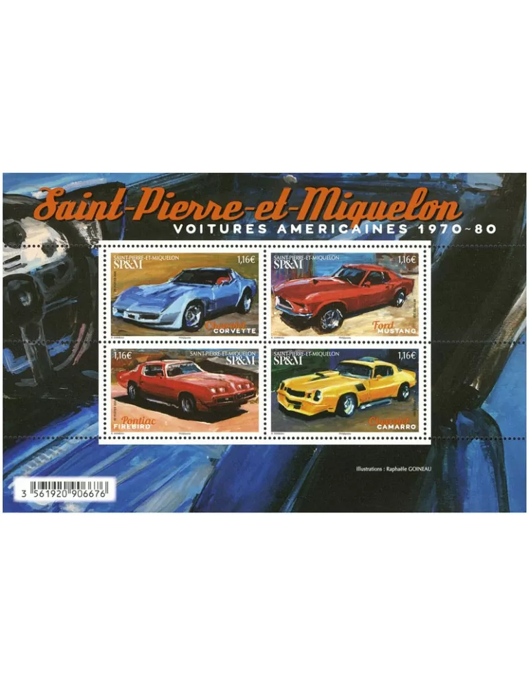 n° F1239 - Timbre Saint-Pierre et Miquelon Poste