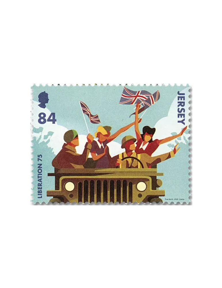 n° 2476/2481 - Timbre JERSEY Poste