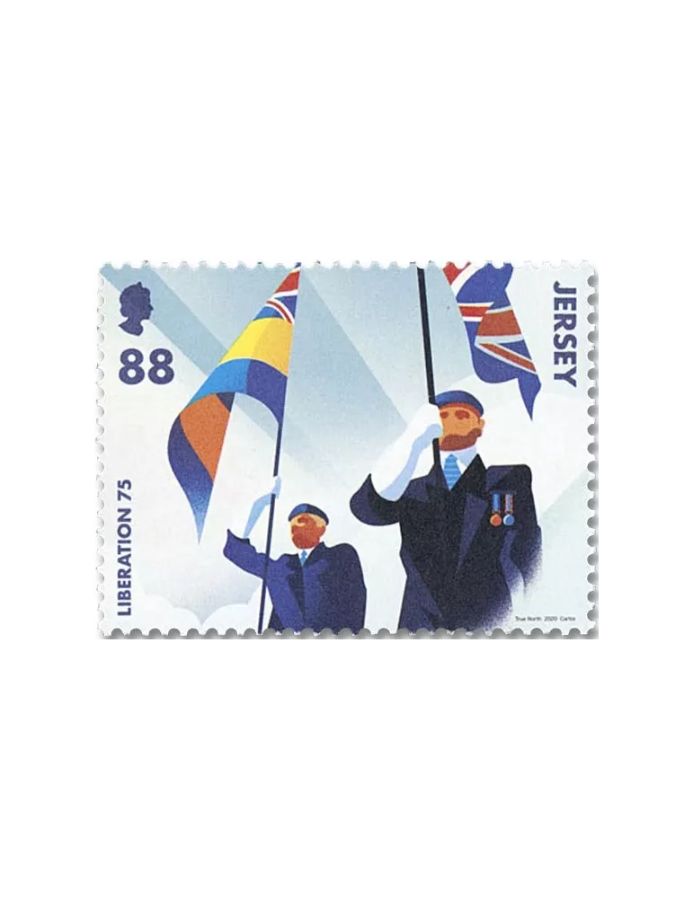 n° 2476/2481 - Timbre JERSEY Poste