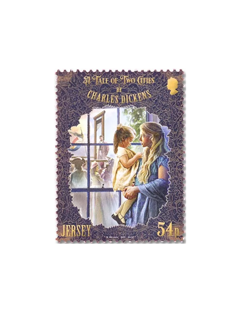 n° 2482/2489 - Timbre JERSEY Poste