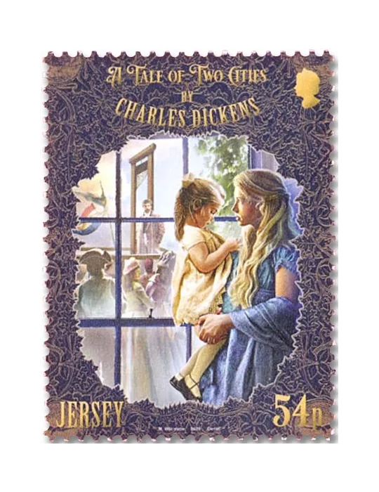 n° 2482/2489 - Timbre JERSEY Poste