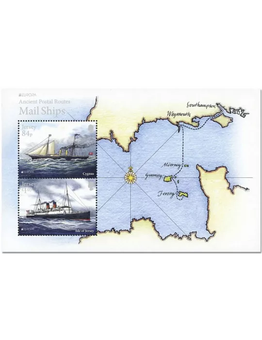 n° F2470 - Timbre JERSEY Poste