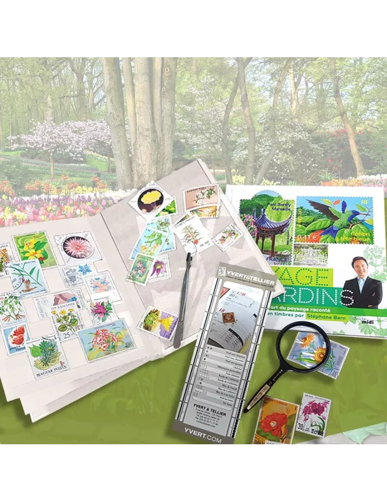 Kit Junior (avec Classeur Perfecta Grenat - Voyage au pays des Jardins S.Bern)