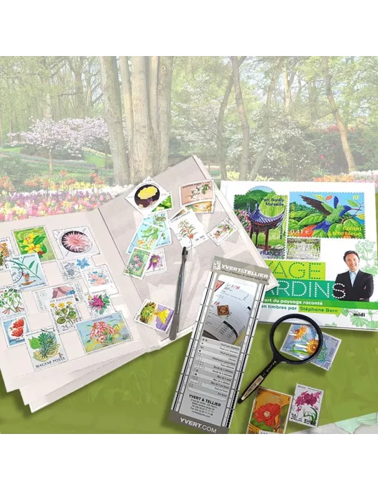 Kit Junior (avec Classeur Perfecta Grenat - Voyage au pays des Jardins S.Bern)