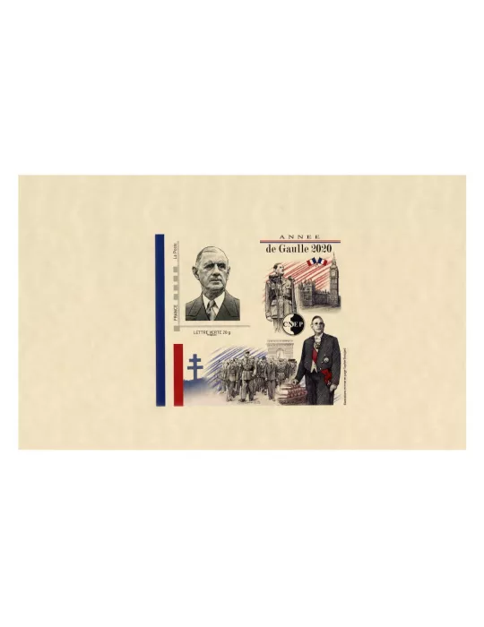 n° 84b - Timbre France CNEP (Epreuve de luxe)