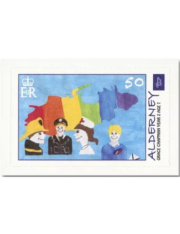 n° 688/691 - Timbre AURIGNY Poste