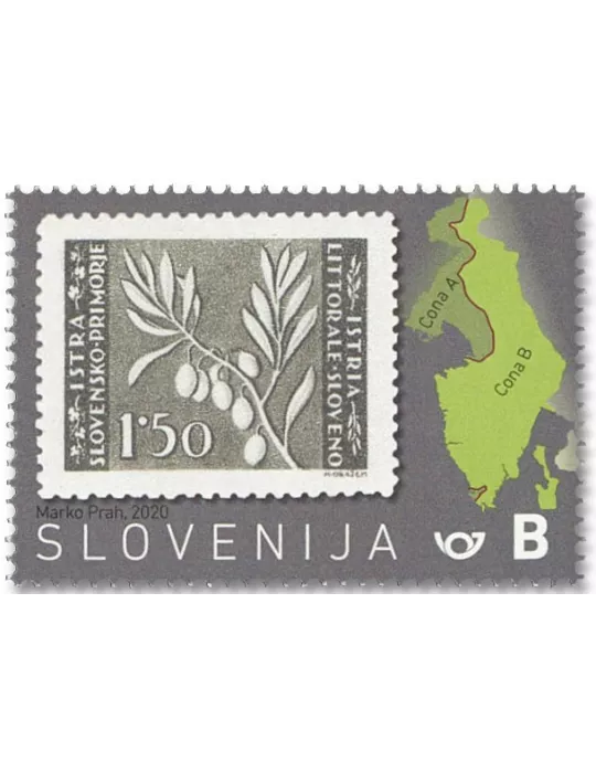n° 1195 - Timbre SLOVENIE Poste