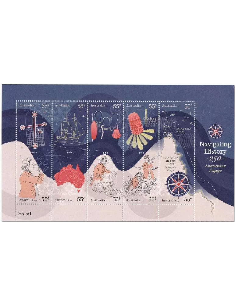 n° 300 - Timbre AUSTRALIE Blocs et feuillets