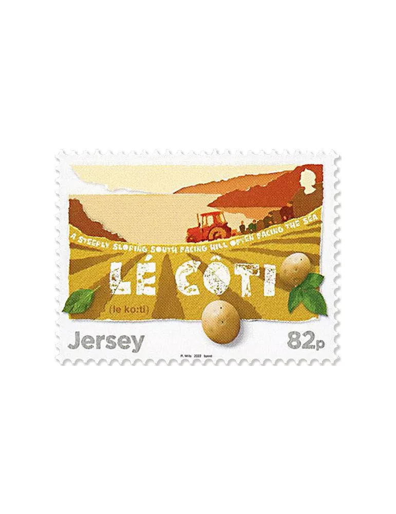 n° 2699/2704 - Timbre JERSEY Poste