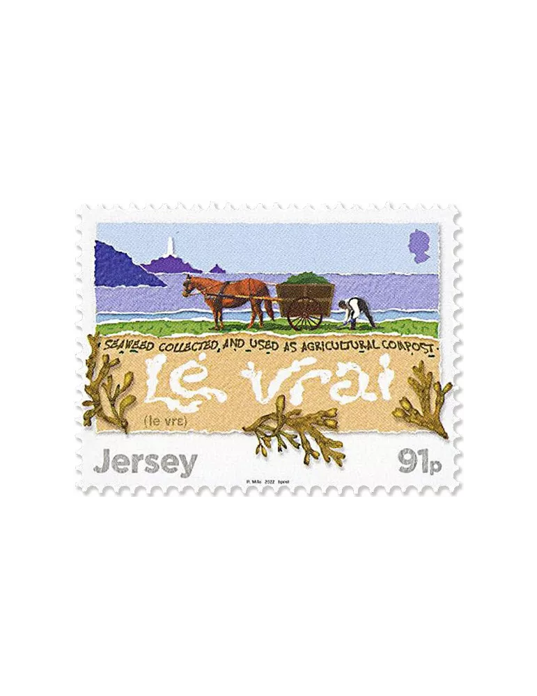 n° 2699/2704 - Timbre JERSEY Poste
