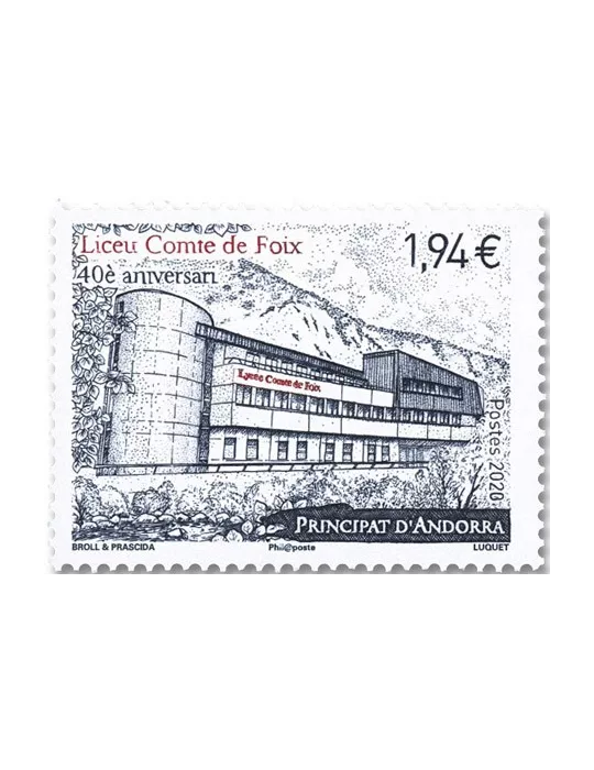 n° 849 - Timbre ANDORRE Poste