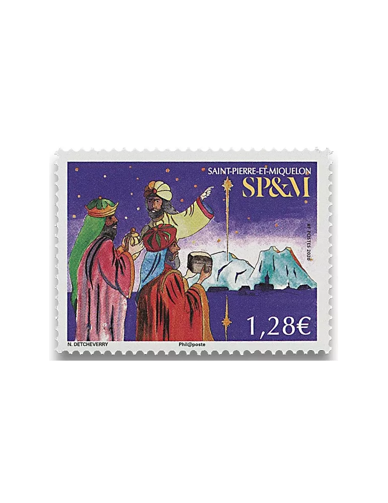 n° 1252 - Timbre Saint-Pierre et Miquelon Poste