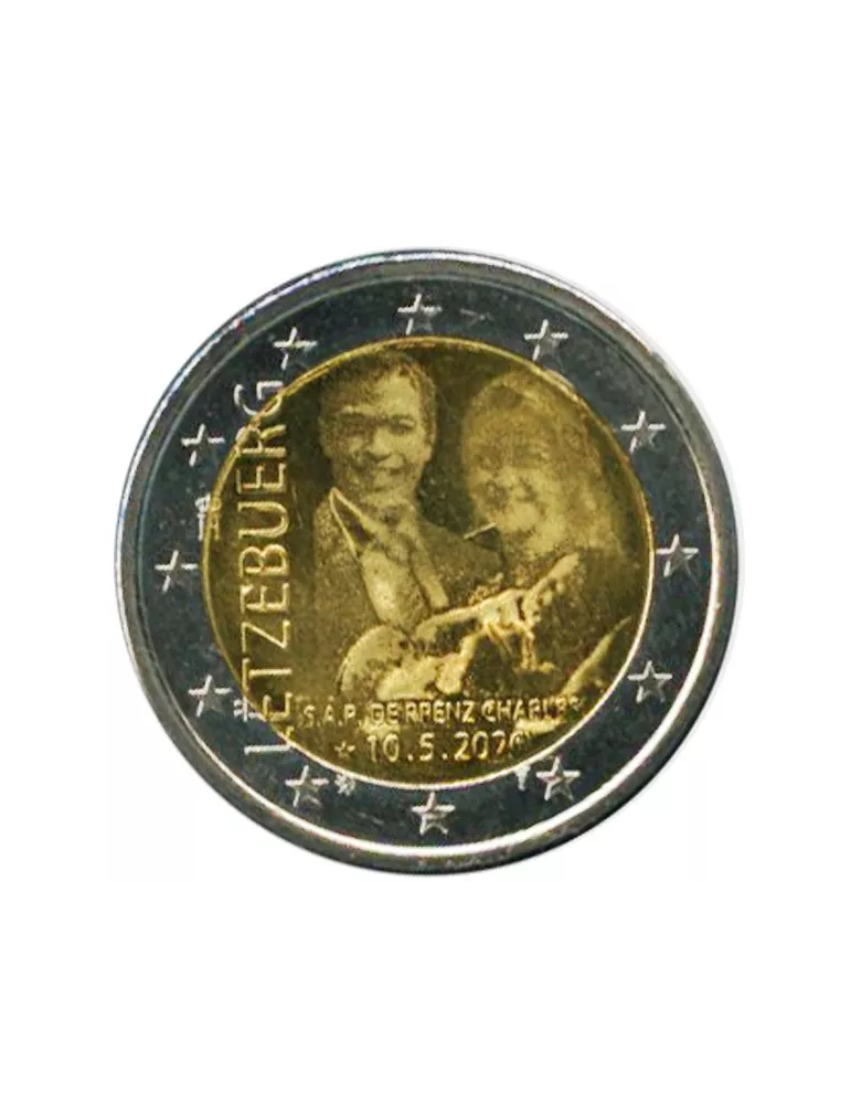 2 EURO COMMEMORATIVE 2020 : LUXEMBOURG (Naissance du Prince Charles-Version classique)