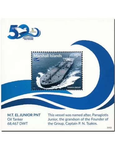 n° 110 - Timbre MARSHALL Blocs et feuillets