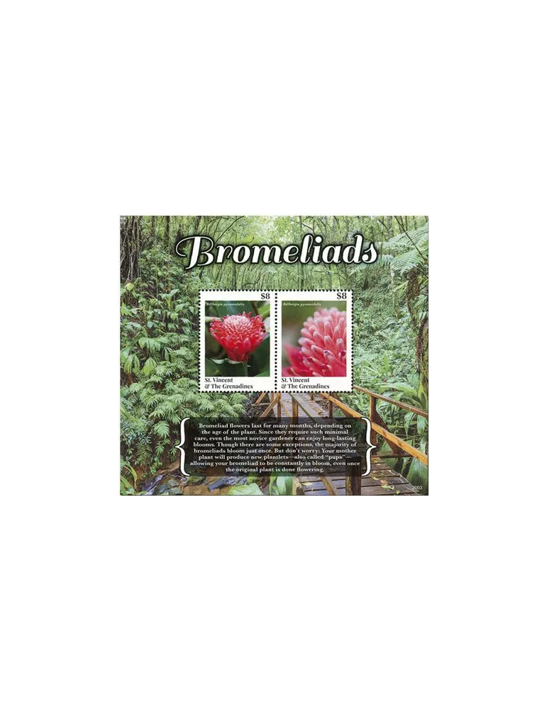 n° 813 - Timbre SAINT-VINCENT Blocs et feuillets