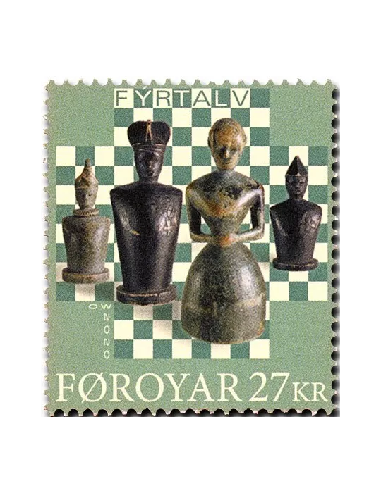 n° 985/986 - Timbre ILE FEROE Poste