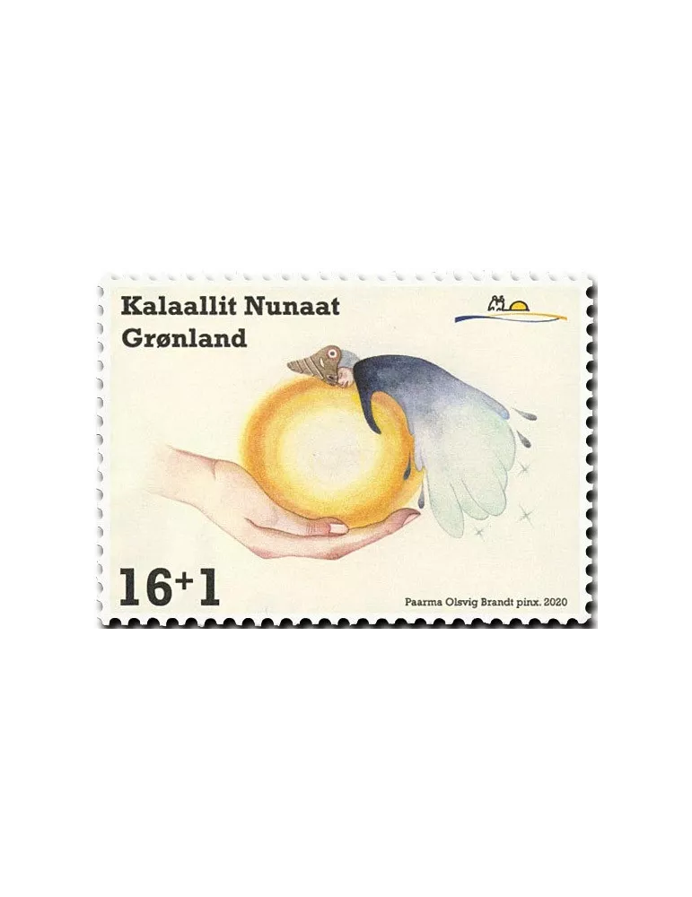 n° 827 - Timbre GROENLAND Poste