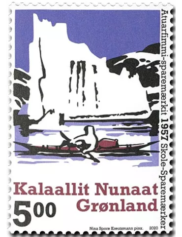 n° 832/833 - Timbre GROENLAND Poste