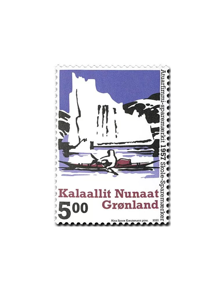 n° 832/833 - Timbre GROENLAND Poste