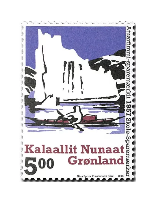 n° 832/833 - Timbre GROENLAND Poste