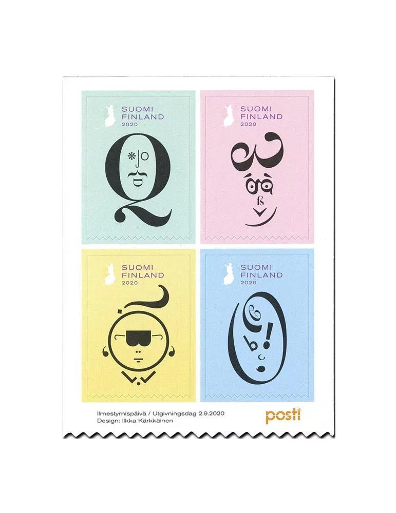 n° 2677/2680 - Timbre FINLANDE Poste